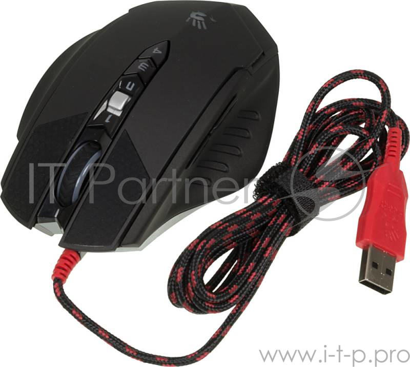 Мышь A4Tech Bloody T7 Winner black (4000dpi) USB Gaming (9but)