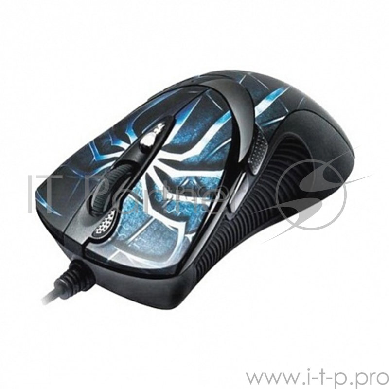 Мышь A4Tech XL-747H (синий) USB, 6кн, 1кл-кн, 3600DPI