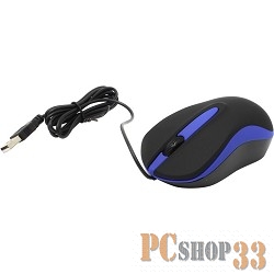 Мышь проводная Smartbuy ONE 329 черно-синяя SBM-329-KB