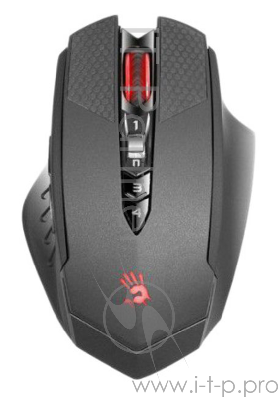Мышь A4Tech Bloody Warrior RT7 черный оптическая (4000dpi) беспроводная USB2.0 игровая (9but)