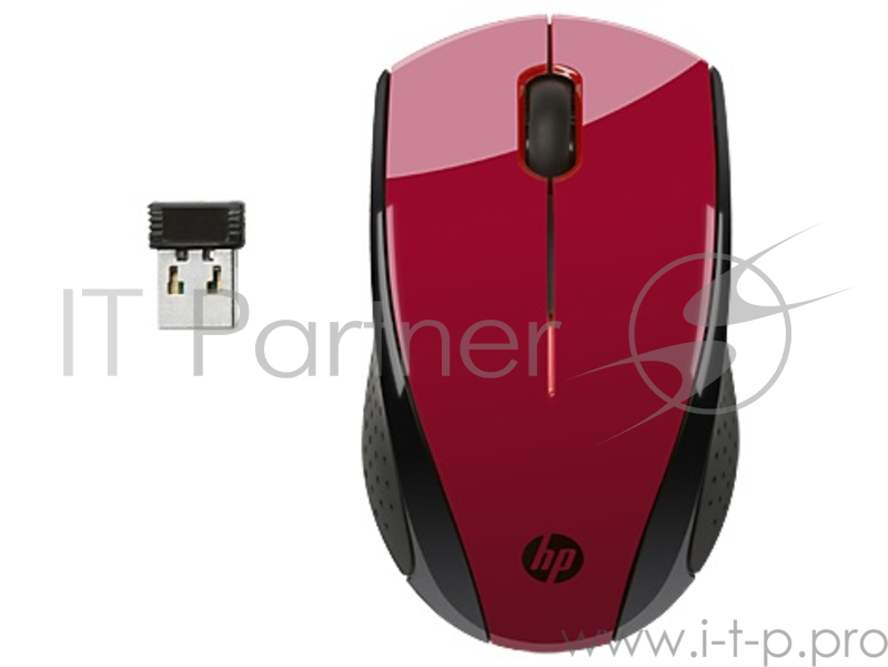 Мышь HP Wireless Mouse X3000 ( Red) N4G65AA