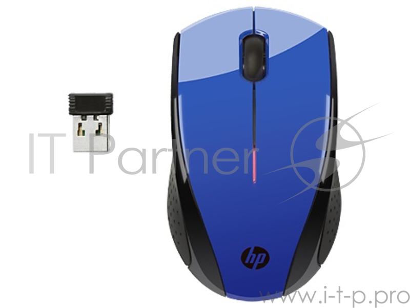 Мышь N4G63AA HP Wireless Mouse X3000 (Cobalt Blue) cons