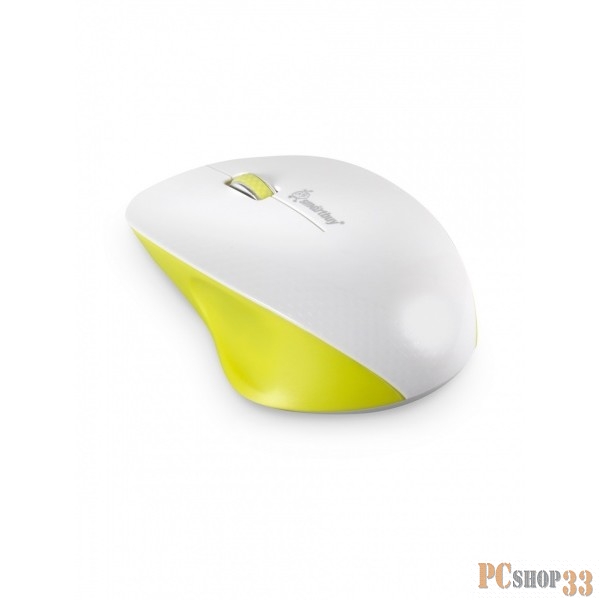 Мышь беспроводная SMARTBUY SBM-309AG-WL бело-лимонный(Smartbuy 309AG)
