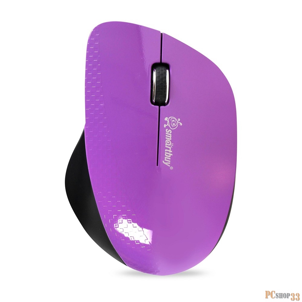 Мышь беспроводная Smartbuy 309AG фиолет/черный SBM-309AG-P