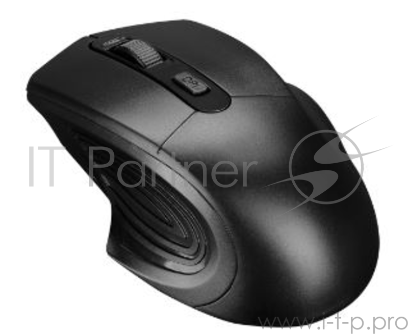 Беспроводная мышь Jet.A Comfort OM-U61G чёрная (800/1200/1600dpi, Pixart 3065, 4 кнопки, USB)