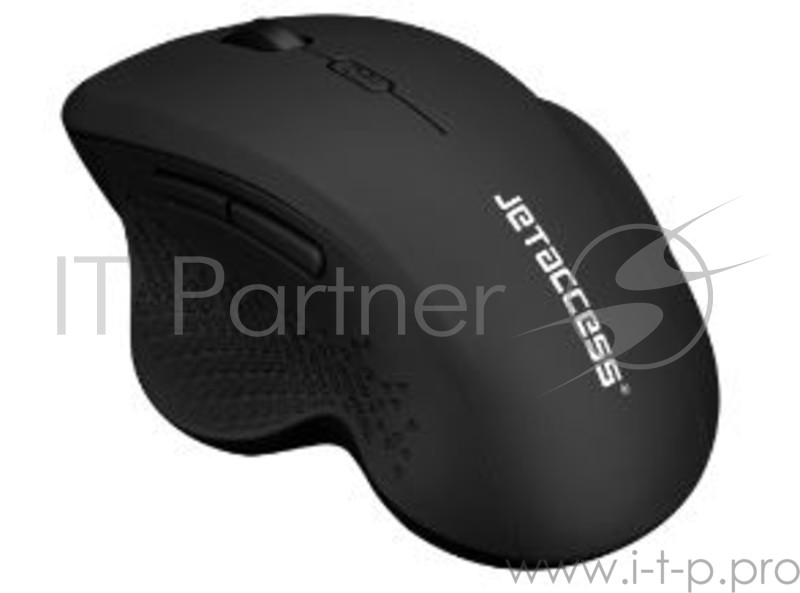 Беспроводная мышь Jet.A Comfort OM-U65G чёрная (800/1200/1600dpi, Pixart 3065, 6 кнопок, USB)