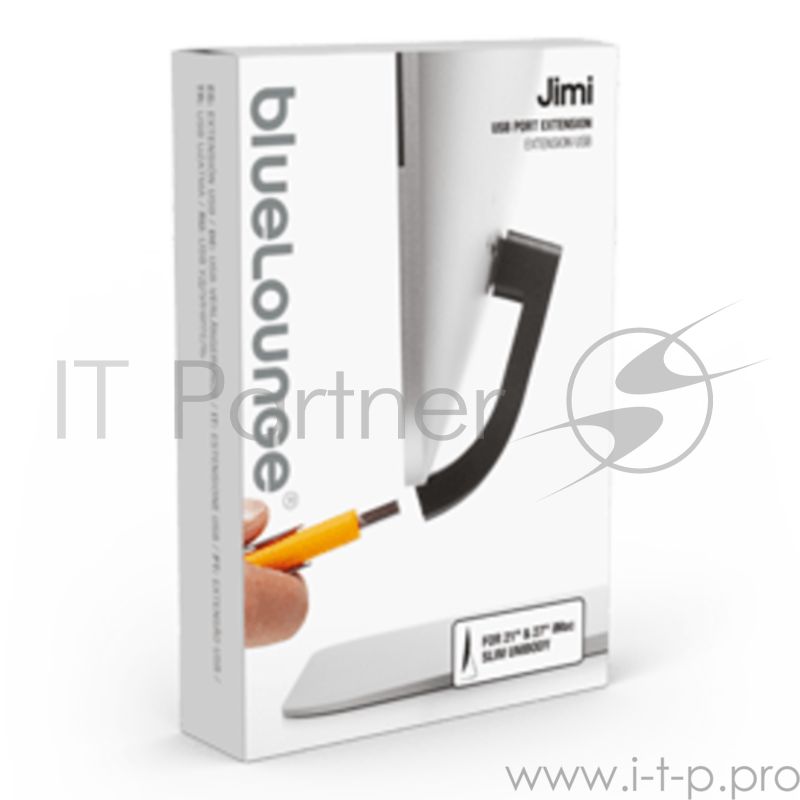 Bluelounge Jimi USB переходник-удлинитель USB-разъема для iMac. Цвет черный.
