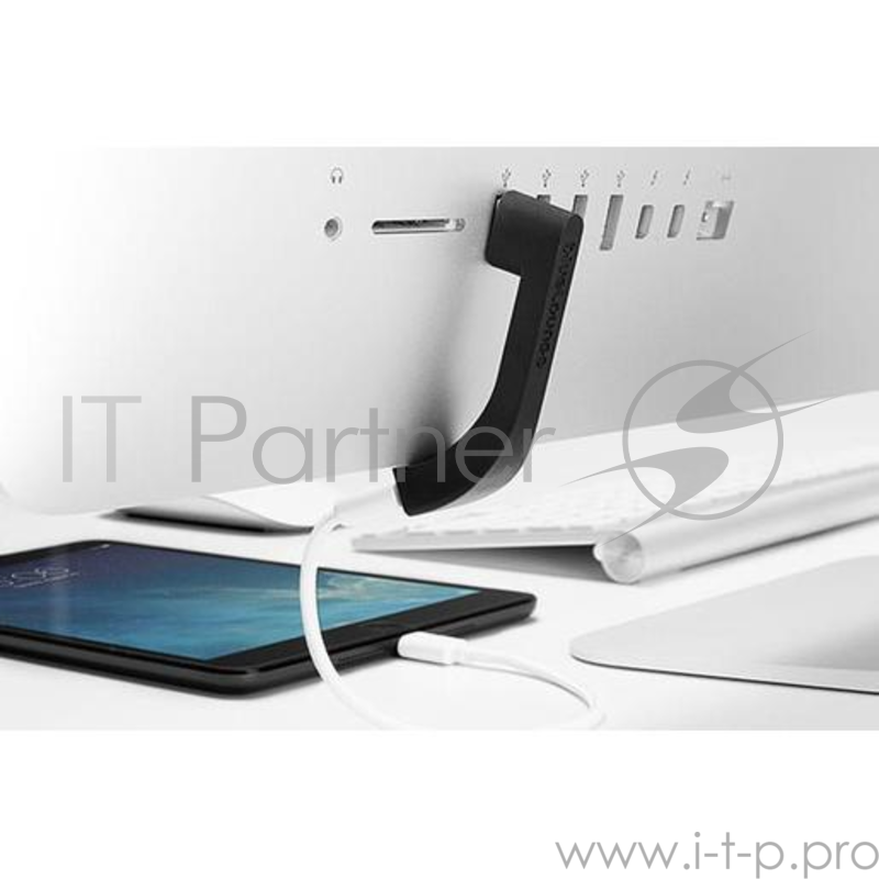 Bluelounge Jimi USB переходник-удлинитель USB-разъема для iMac. Цвет черный.