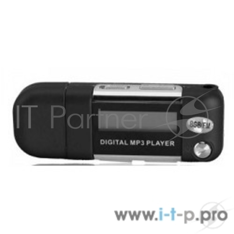 Плеер Perfeo цифровой аудио плеер Music Strong 8 Gb, чёрный (VI-M010-8GB Black)