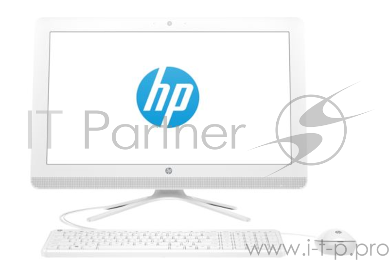 Моноблок HP 22 22-c0019ur <4GS30EA> i3-8130U (2.2-3.4GHz)/4Gb/1TB/DVDRW/21.5 (1920x1080)/GT MX110 2GB/WiFi/KB+mouse/DOS/Snow White