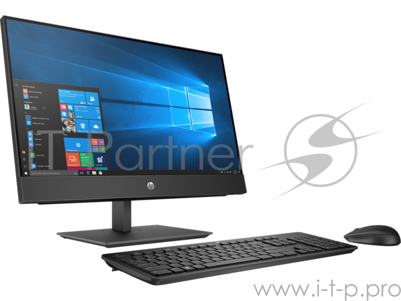 Моноблок HP ProOne 400 G5 All-in-One NT 20(1600x900) Core i5-9500T,8GB,256GB M.2,DVD,Slim kbd/mouse,Fixed Stand,Intel 9560 AC 2x2 BT,Webcam,HDMI Port,Win10Pro(64-bit),1-1-1 Wty
