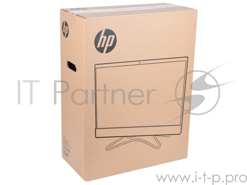 Моноблок HP 24 24-f0118ur <6SR28EA> Pentium J5005/4GB/1Tb/noDVD/23.8 FHD/WiDi/ WiFi/KB+mouse/Win 10/Snow White