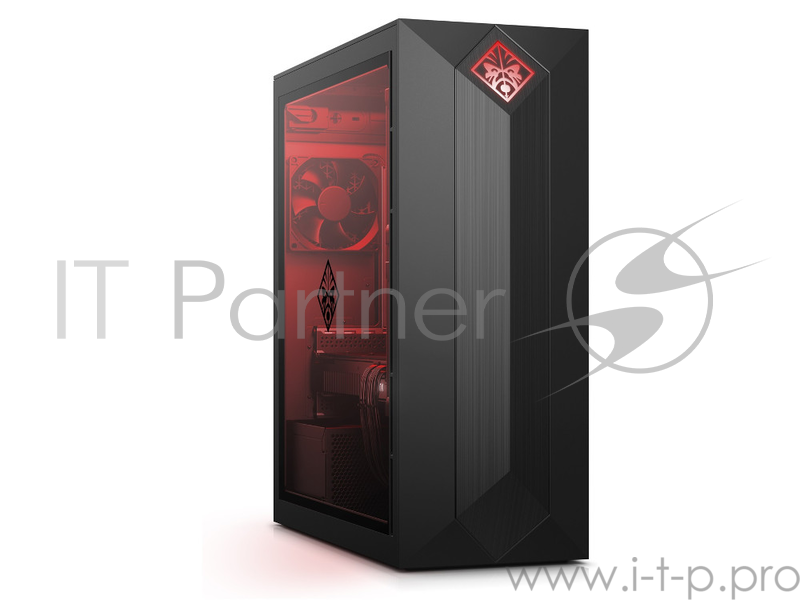 ПК HP Omen 875-0005ur <4UF21EA> i3-8100/8GB/1TB+128GB SSD/NV 1060 3GB/noKB+noMouse/Win10/Jet Black