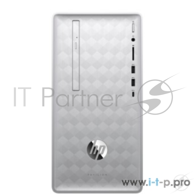 Персональный компьютер HP Pavilion 590-p0105ur Intel Core i5 9400(Ghz)/8192Mb/16GB Intel® Optane + 1TB HDDGb/DVDrw/Ext:nVidia GeForce GTX1050(3072Mb)/BT/WiFi/war 1y/5.15kg/Natural Silver/W10 + USB KBD, USB MOUSE