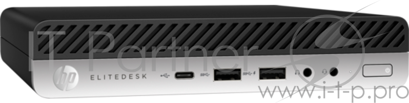 HP EliteDesk 800 G5 Mini Core i5-9500T 2.2GHz,AMD Radeon RX 560 4Gb GDDR5,16Gb DDR4-2666(1),512Gb SSD,WiFi+BT,USB Kbd+USB Mouse,Stand,DisplayPort from Graphics,,Intel Unite,vPro,3/3/3yw,Win10Pro
