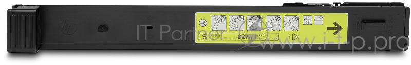 Тонер Картридж HP 827A CF302A желтый для HP CLJ Ent M880