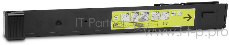 Тонер Картридж HP 827A CF302A желтый для HP CLJ Ent M880
