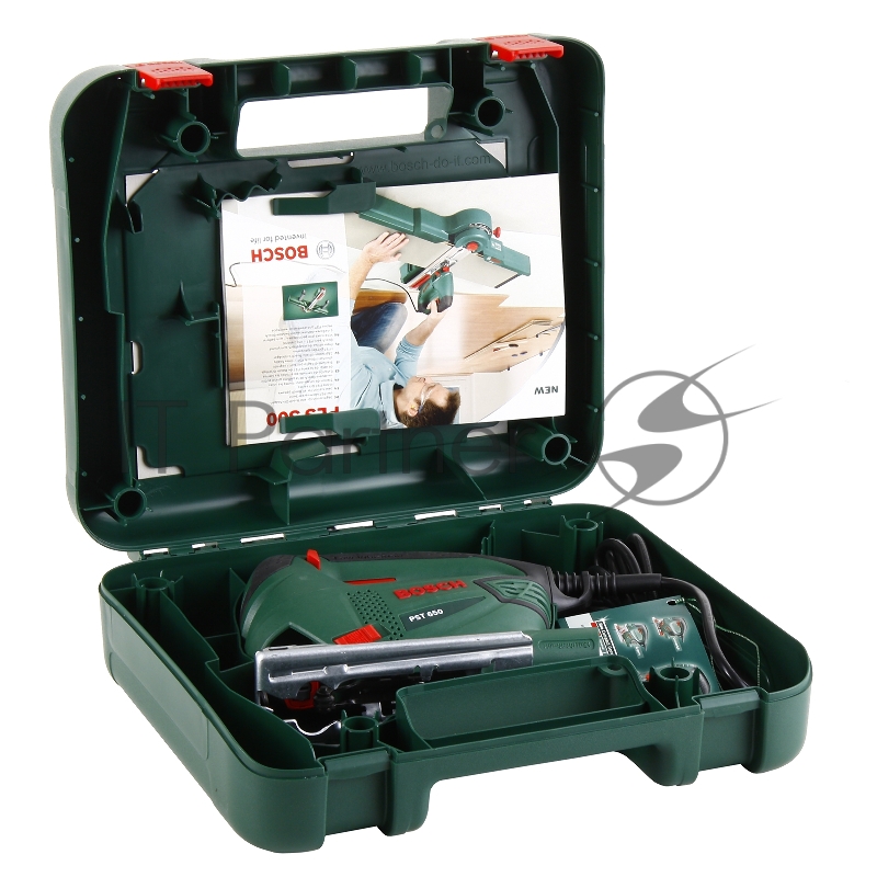 Электролобзик Bosch PST 650 06033A0720 (500Вт, 3100ход./мин.) + кейс