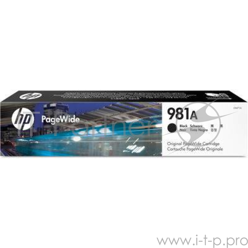 Картридж HP 981A Black