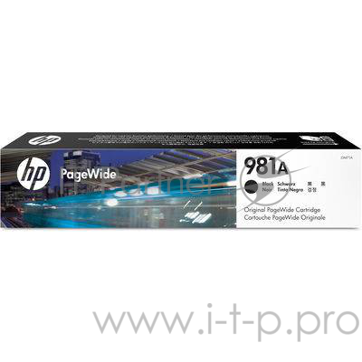 Картридж HP 981A Black