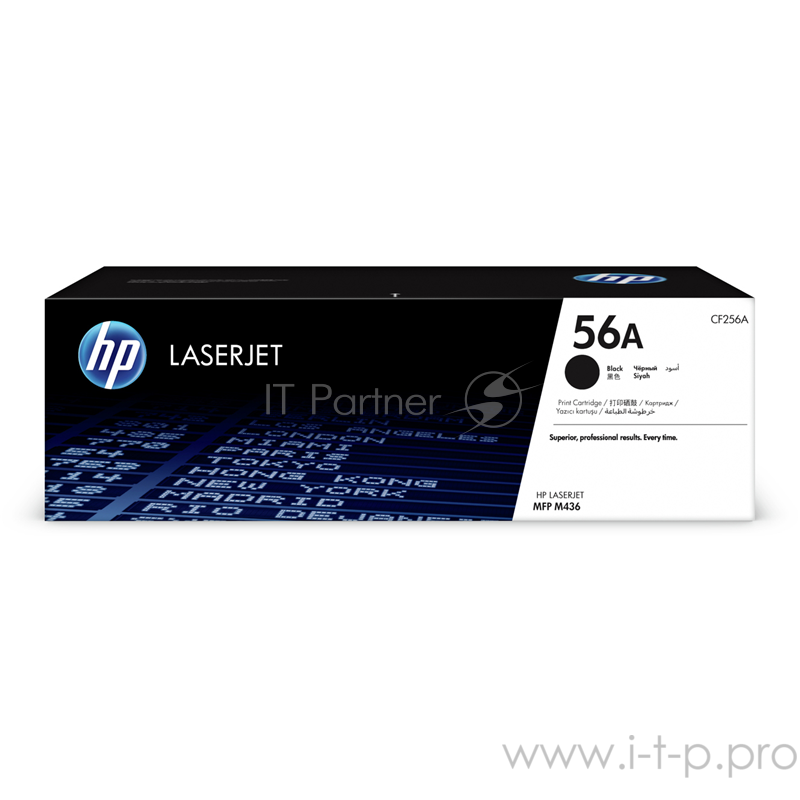 Тонер-картридж HP 56A Black LaserJet Toner Cartridge