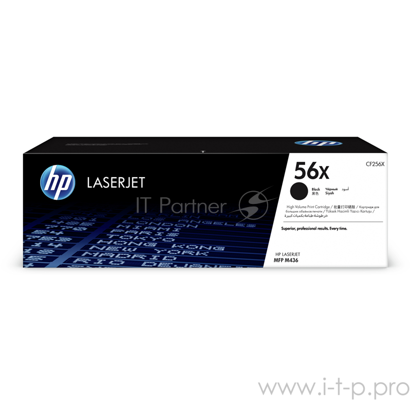 Тонер-картридж HP 56X Black LaserJet Toner Cartridge