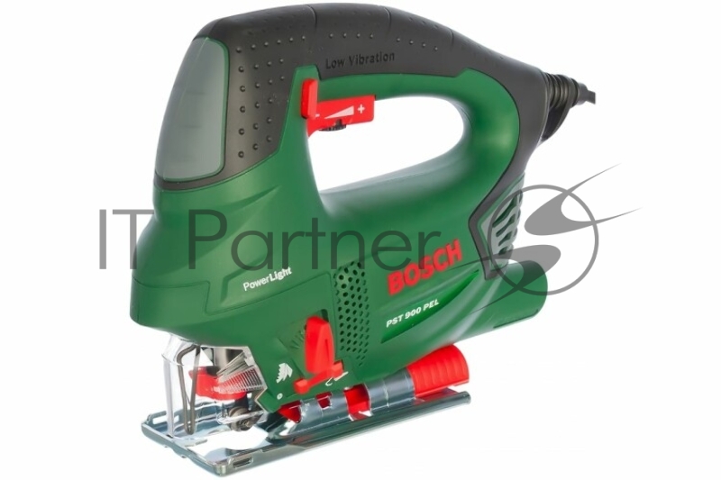 Электролобзик Bosch PST 900 PEL 06033A0220 (620Вт, 3100ход./мин.) + пильное полотно + кейс