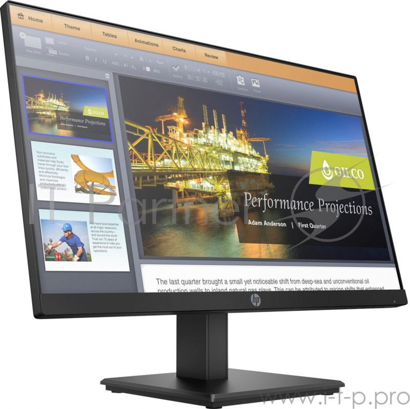 Монитор HP ProDisplay P224 Monitor 21.5 VA 250 cd/m2 1920:1080 3000:1 178°/178° 5ms VGA HDMI DP 3-3-0