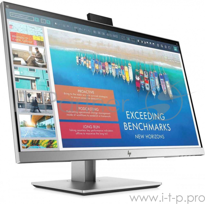 Монитор HP E243d Docking Monitor 23 FHD 1920x1080 IPS 250nits 16:9 Docking USB-C HDMI VGA DP RJ-45 4*USB 3.1 hight tilt swivel pivot 3-3-0