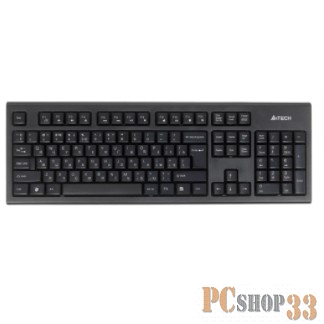 Клавиатура + мышь A4 7100N клав:черный мышь:черный USB беспроводная