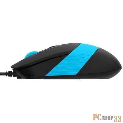 Клавиатура + мышь A4 Fstyler F1010 клав:черный/синий мышь:черный/синий USB Multimedia