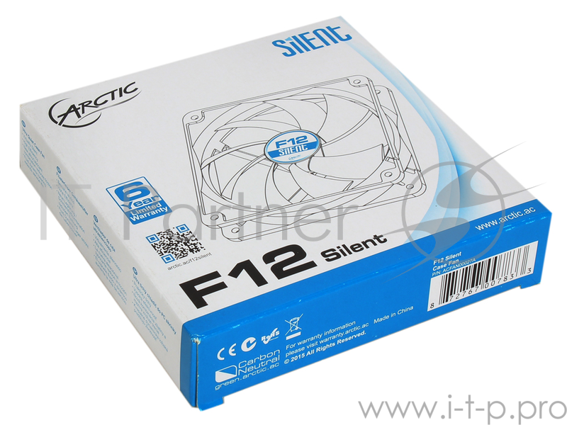 Вентилятор ARCTIC F12 Silent (ACFAN00027A)