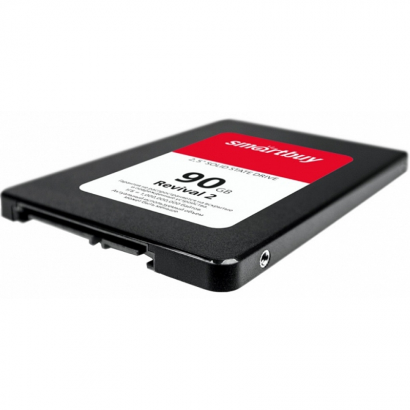 Твердотельный накопитель Smartbuy SSD 90Gb Revival 2 SB090GB-RVVL2-25SAT3 {SATA3.0, 7mm}