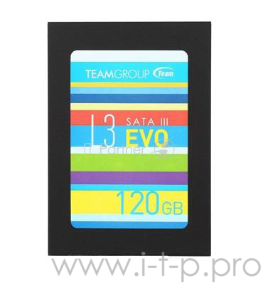 SSD жесткий диск SATA2.5 120GB L3 EVO T253LE120GTC101 TEAMGROUP