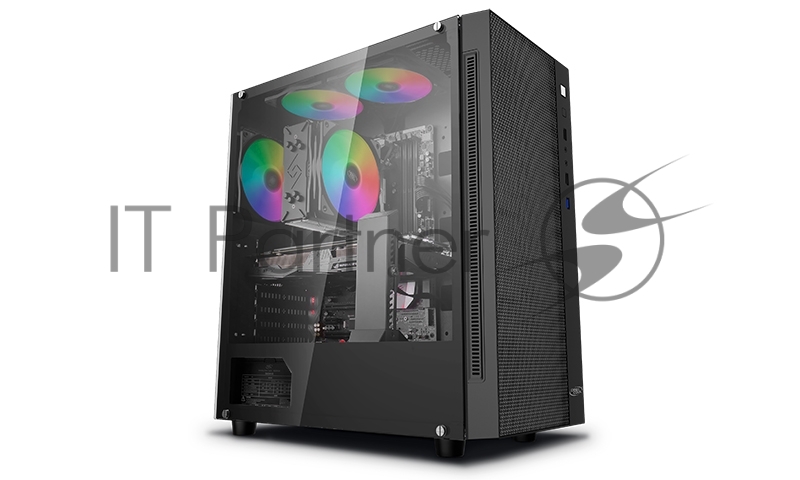 Корпус Deepcool MATREXX 55 MESH без БП, большое боковое окно, черный, ATX