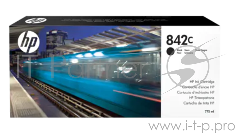 HP 842C 775-ml Black InkCartridge