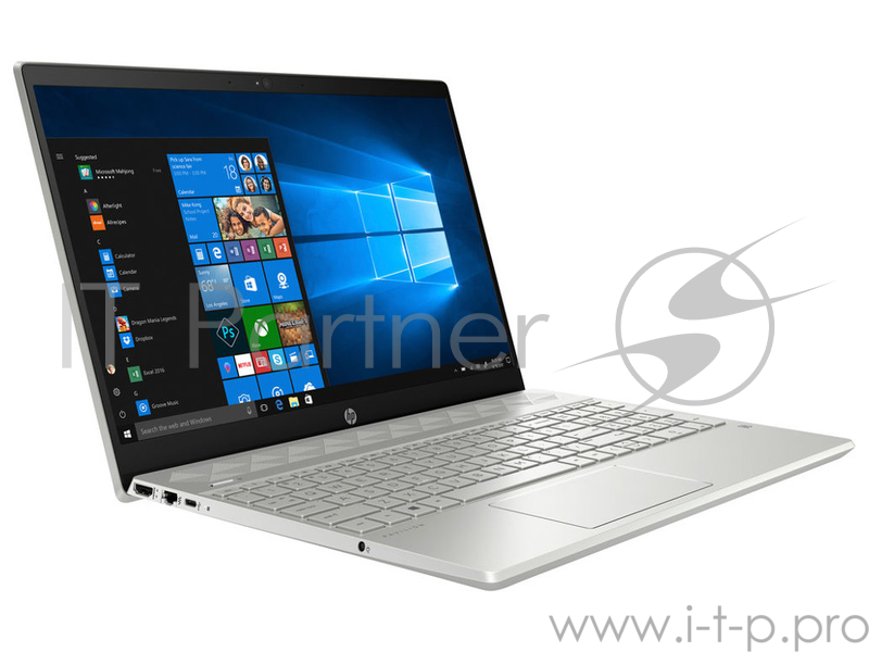 Ноутбук HP Pavilion 15-cs2015ur <6RK76EA> i5-8265U (1.6)/8Gb/256GB SSD/15.6FHD IPS AG/Int Intel UHD 620/Cam HD/DOS (Mineral silver)