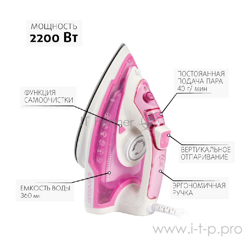 Утюг Endever Delta 205