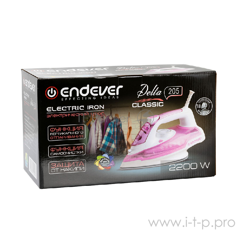 Утюг Endever Delta 205