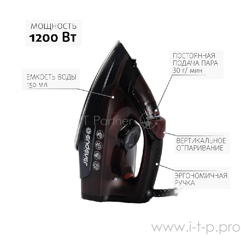 Утюг Endever Delta 103