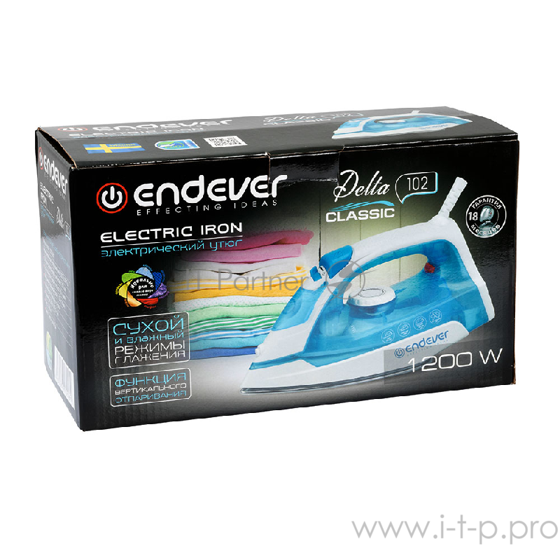 Утюг Endever Delta 102