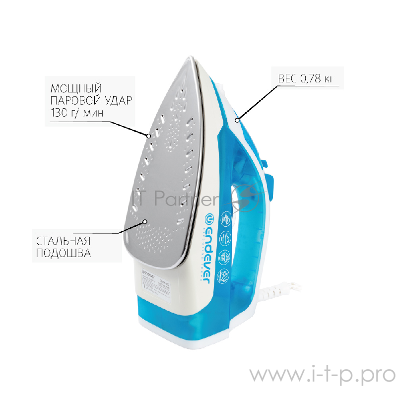 Утюг Endever Delta 102