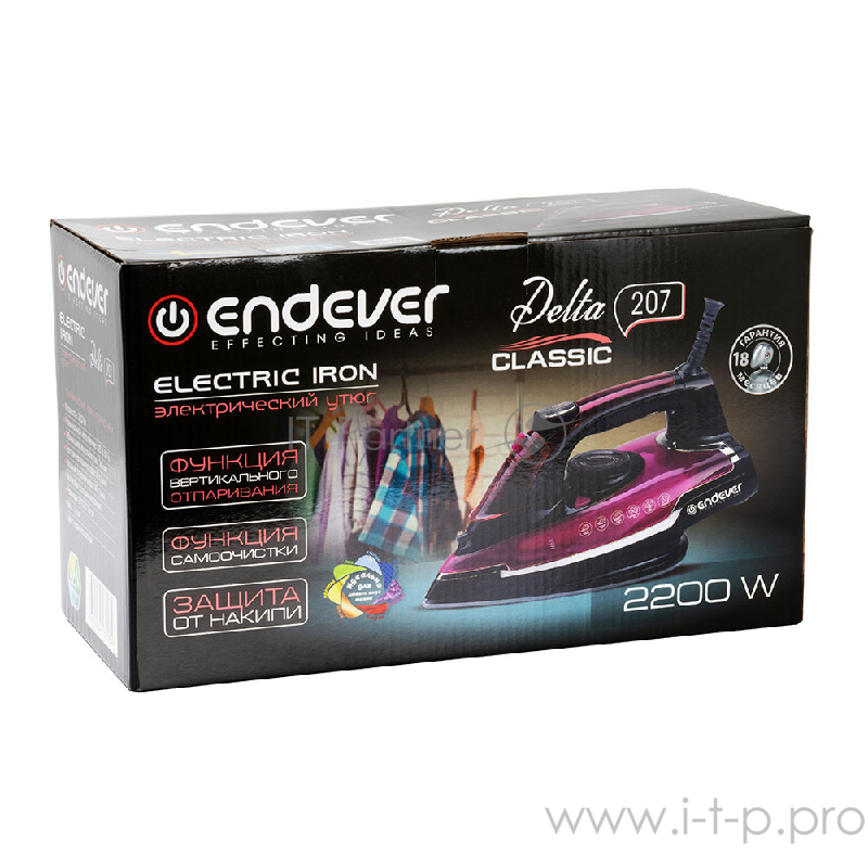 Утюг Endever Delta 207