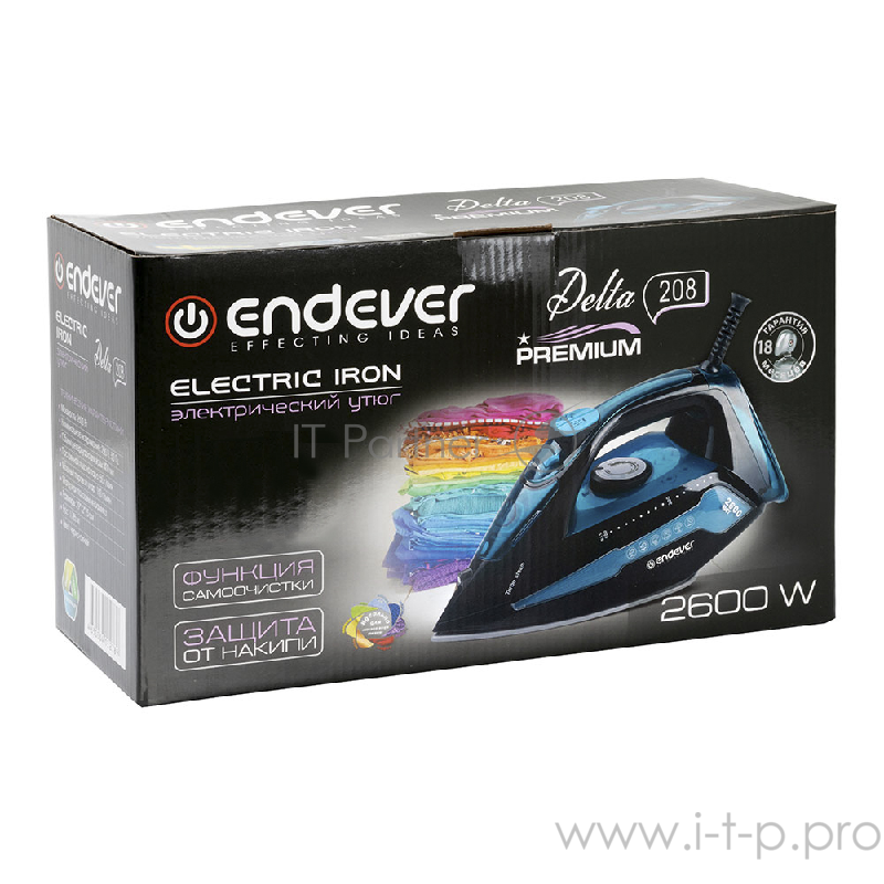 Утюг Endever Delta 208