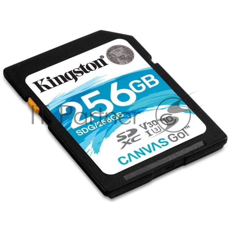 Флеш карта SDHC 256Gb Class10 Kingston <SDS2/256GB>, Canvas Select 100R CL10 UHS-I