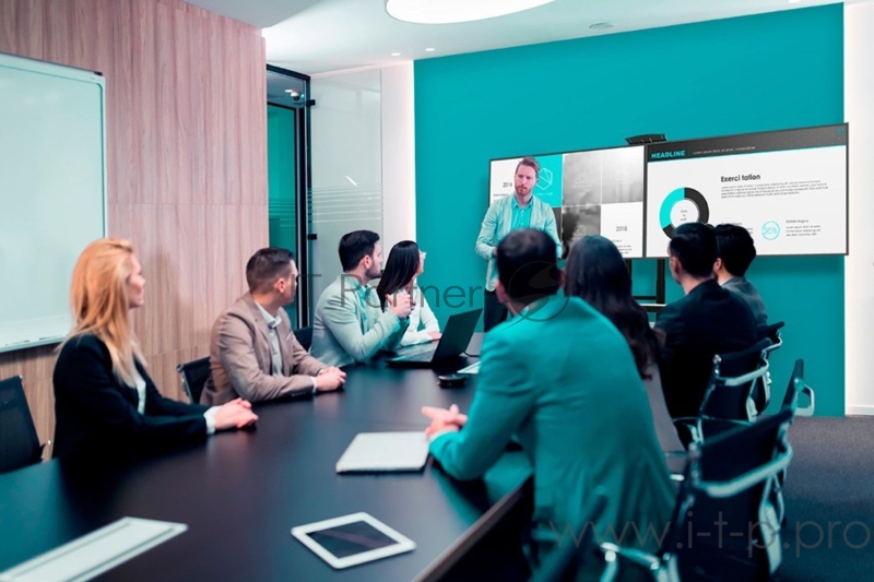 Мобильная стойка ONKRON на 2 ТВ Мобильная стойка ONKRON на 2 ТВ/ 40-65 от 200х200 до 800х500, макс нагр 90,9кг, высота 1350-1650мм, черная