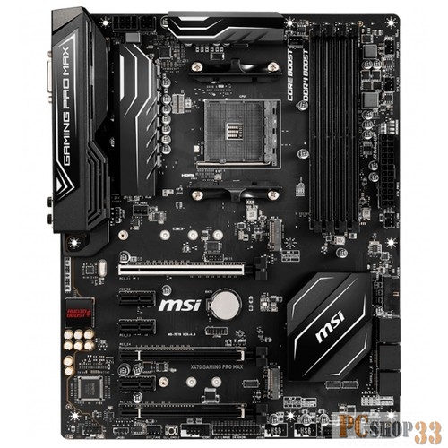 Материнская плата AMD X470 SAM4 ATX X470 GAMING PRO MAX MSI
