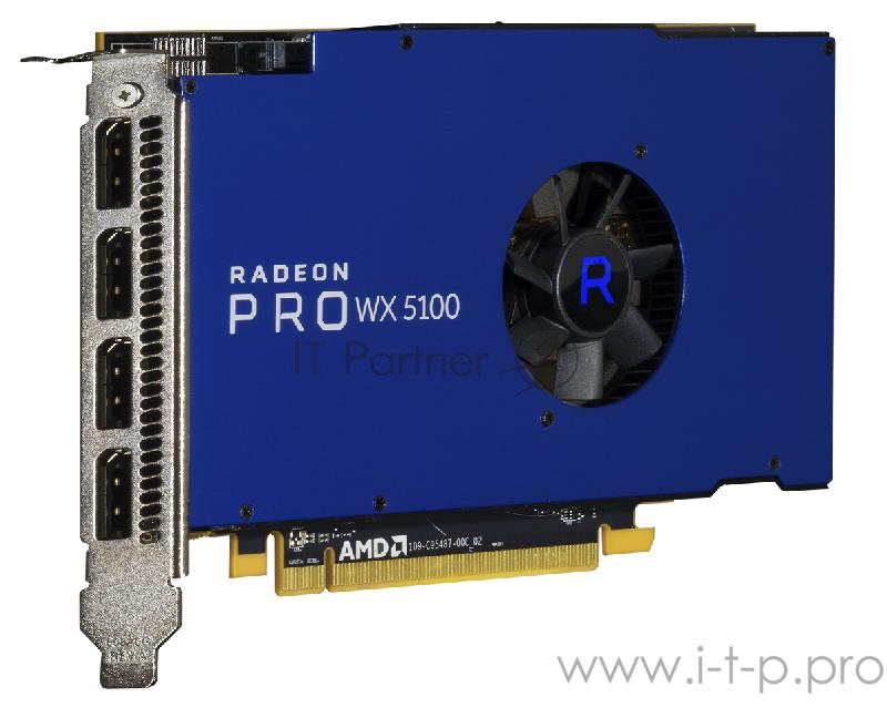 Видеокарта 8GB Radeon Pro WX 5100 (4DP)