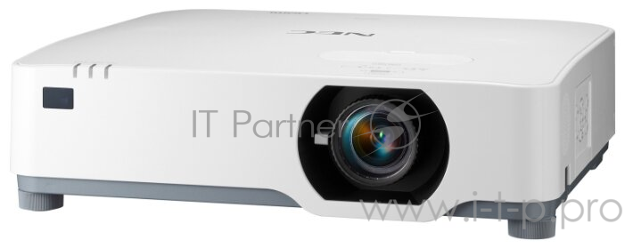 Лазерный проектор NEC PE455UL 3LCD, 4500 ANSI Lm, WUXGA, 500 000:1, 2xHDMI, VGAin, USB A Viewer, RJ45, 3,5 audio IN/OUT, RS232, 1x20W, 9,7 кг.