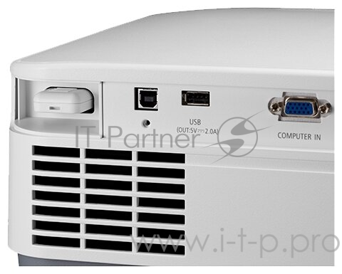 Лазерный проектор NEC PE455UL 3LCD, 4500 ANSI Lm, WUXGA, 500 000:1, 2xHDMI, VGAin, USB A Viewer, RJ45, 3,5 audio IN/OUT, RS232, 1x20W, 9,7 кг.